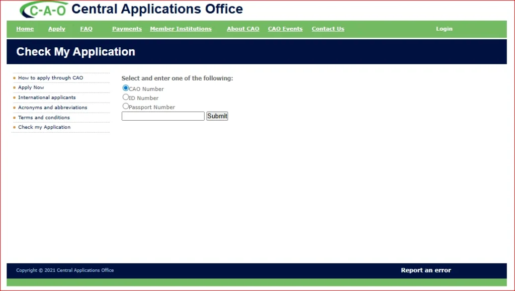 CAO Portal