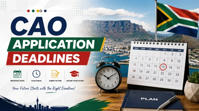 CAO Application Deadlines