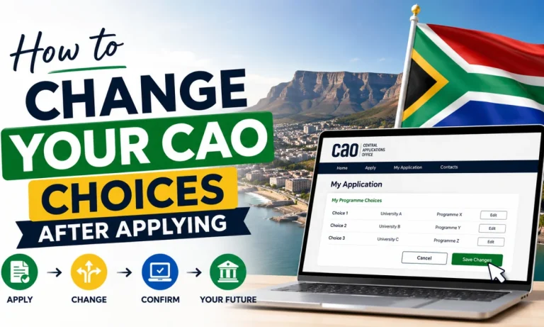 How to Change Your CAO Choices After Applying